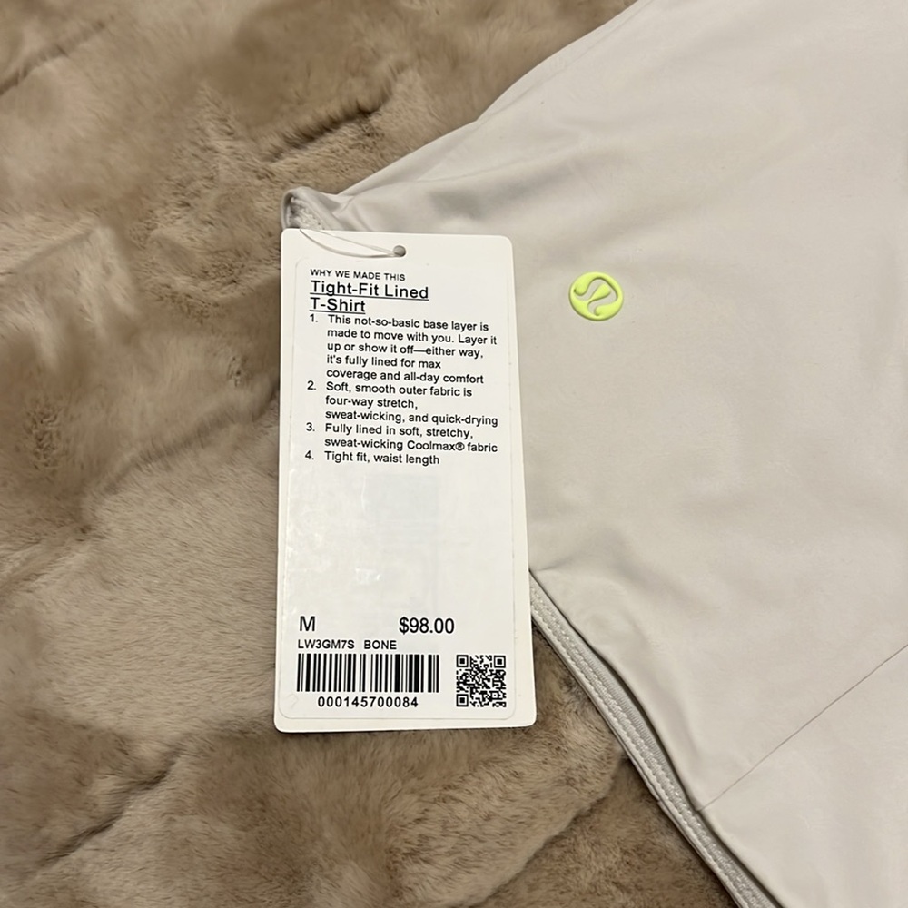 Lululemon Tight-Fit Lined T-Shirt - Picture 9 of 10